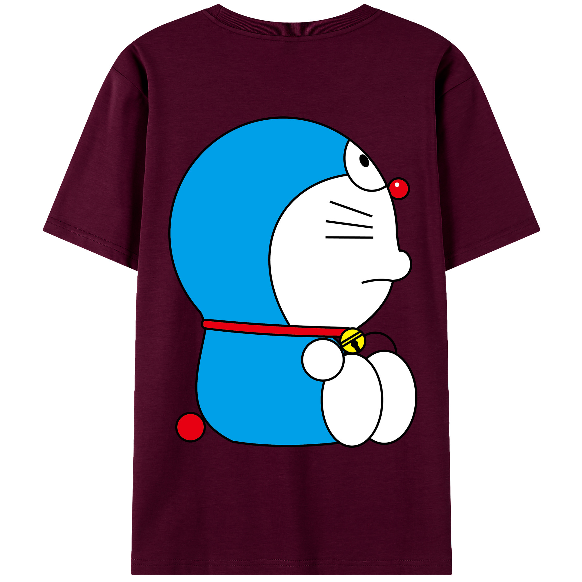 （画像用） ドラえもん Doraemon レディース半袖Tシャツ(バックプリント)